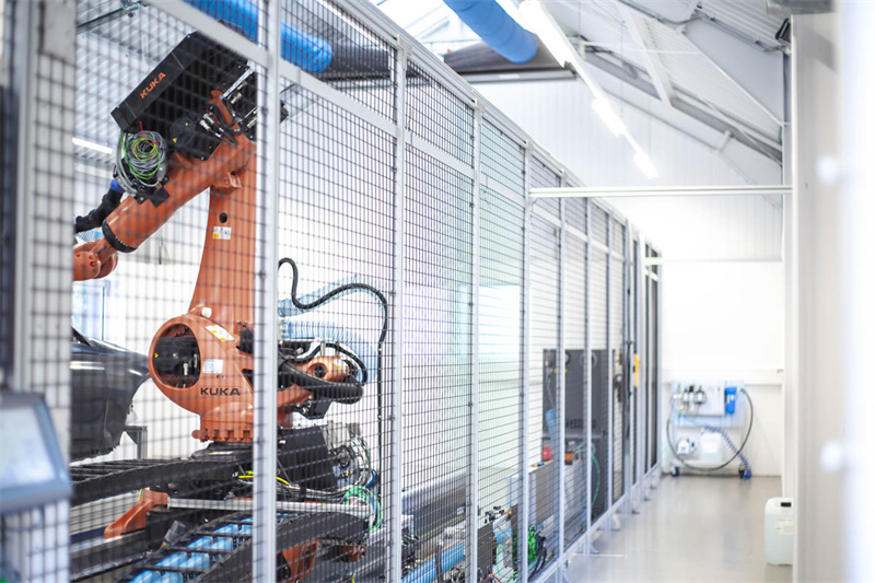 粉色网站免费看机器人隔离安全围栏