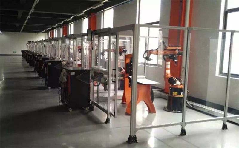 粉色网站免费看焊接机器人围栏